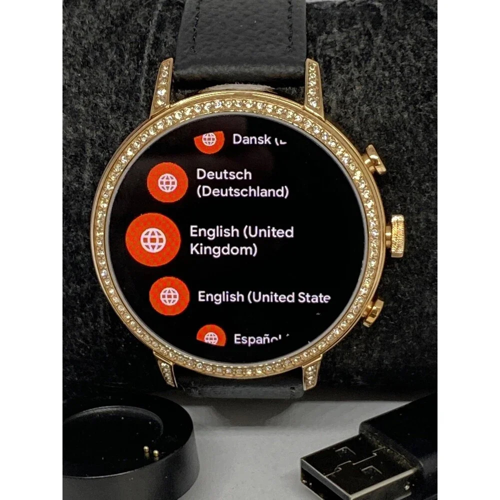 Fossil Gen 4 Authentic Digital Dial Smart Watch Custom Band FTW6015 LT309